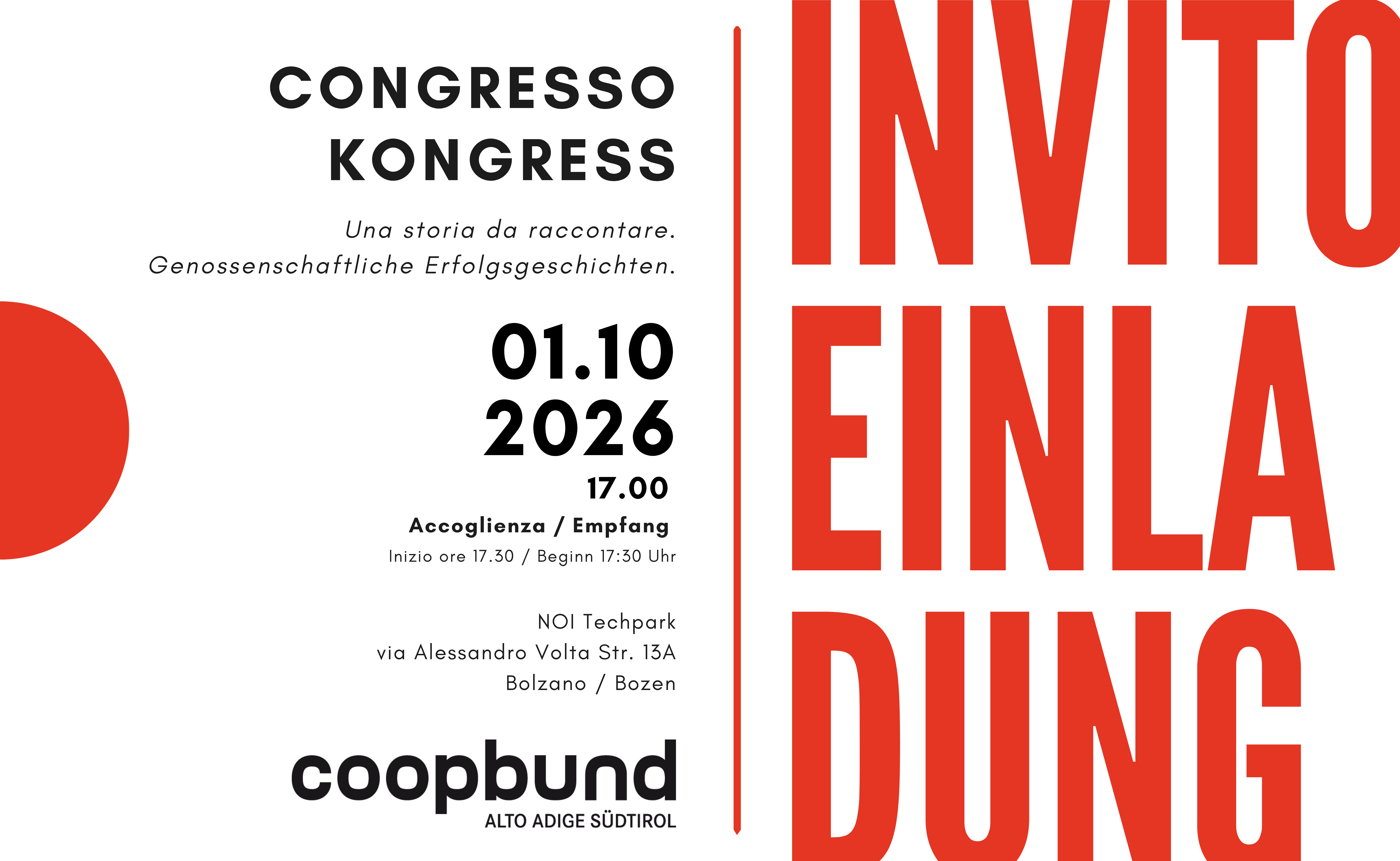 Congresso InVito - Flyer